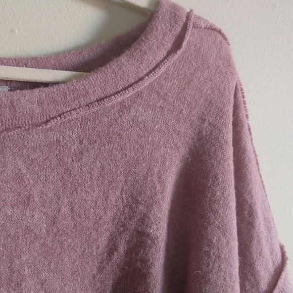 Kye mi soft oversized roll up sleeve sweater large - Picture 5 of 7